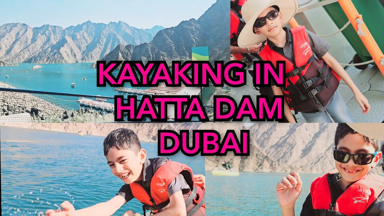 |KAYAKING IN HATTA DAM 🇦🇪 2024|Adventure ||hatta dam|#hattadam