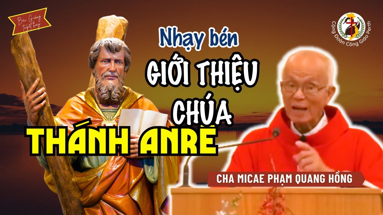 Thánh Anrê ! Nhạy bén giới thiệu Chúa ⛪ Bài giảng Cha Hồng Mới Nhất 2023