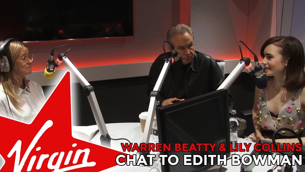 Warren Beatty & Lily Collins Chat To Edith Bowman