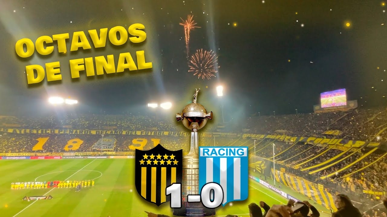PEÑAROL 1-0 RACING | FIESTA DE LA HINCHADA DESDE LA TRIBUNA | VLOG Estadio Campeón Del Siglo