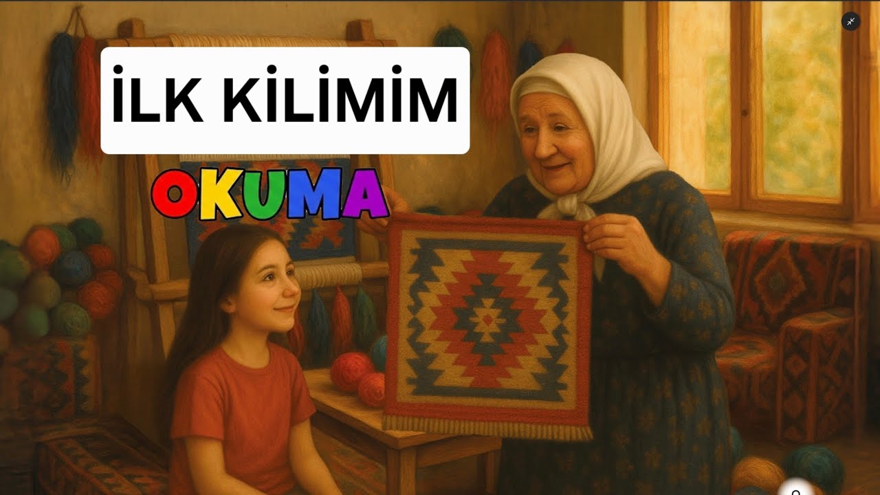1. Sınıf Okuma Çalışması | İlk Kilimim