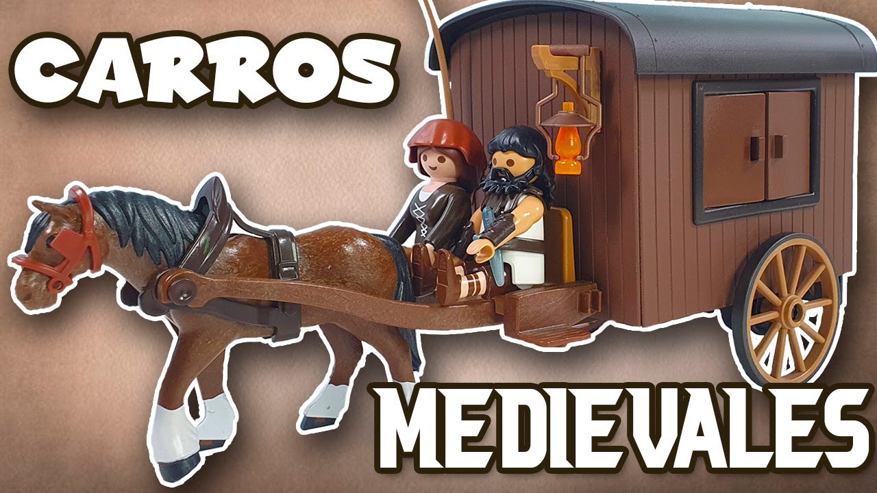 Los CARROS🤎CARRETAS MEDIEVALES🤎 de PLAYMOBIL - CARYPE