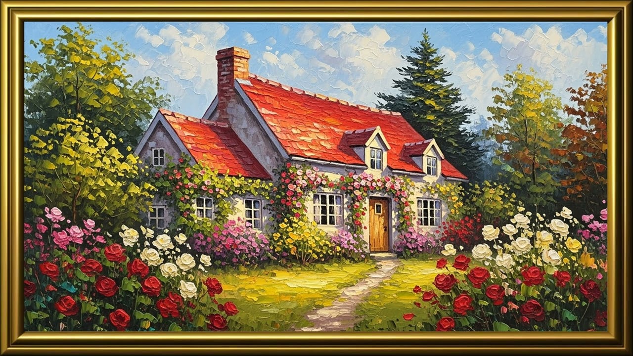 Turn Your TV Into Timeless Art  6 Hour Vintage Countryside Paintings 4K