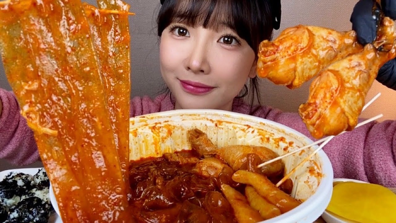 엽기떡볶이말고 엽기닭도리탕🔥매운맛에 중국당면 추가요🙋🏻‍♀️