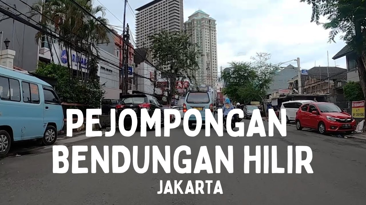 Pejompongan | Bendungan Hilir | Jakarta | Scooter Riding | Walking  | Driving Around