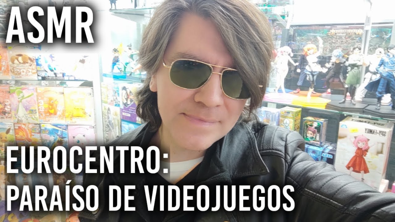 ASMR RECORRIENDO TIENDAS DE VIDEOJUEGOS EN SANTIAGO DE CHILE #asmr #asmrvideo #asmrespañol #susurros