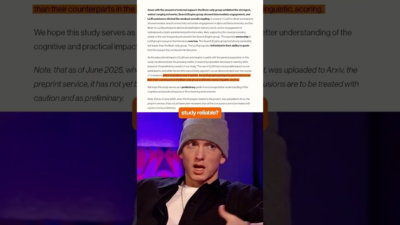 Влияние ChatGPT на ваш мозг