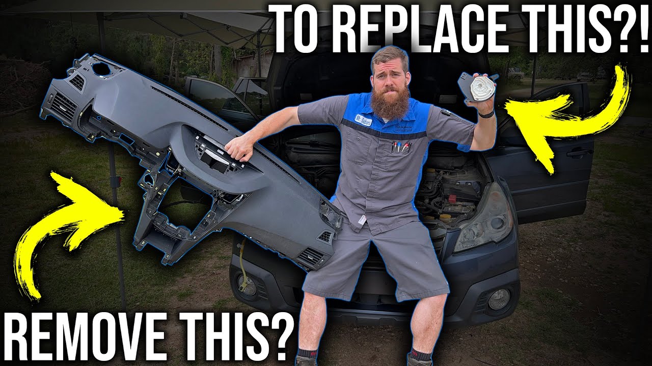2010 - 2014 Subaru Legacy & Outback Mode Door Actuator Replacement: Easy DIY? You Tell Me!