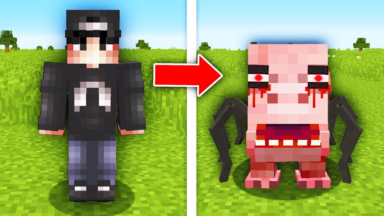 Morphing Into a MUTANT PIG To Prank My Friend!
