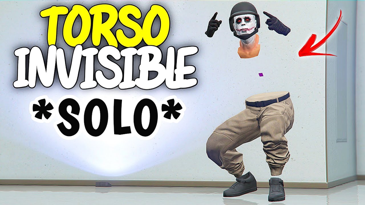 PECHO/TORSO INVISIBLE COMO TENERLO PARA SIEMPRE - *SIN PERDER NADA* - GTA 5 ONLINE