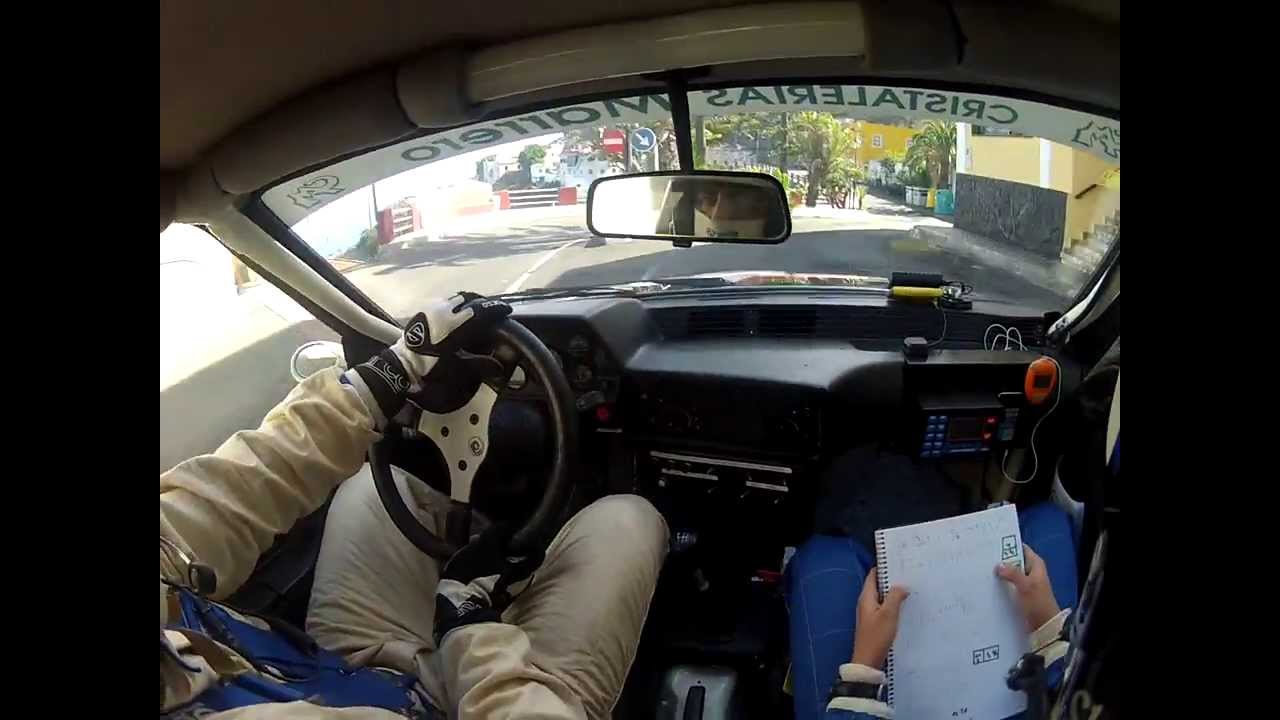 39 Rallye Orvecame Isla Tenerife 2013 - El Tanque - Onboard BMW 635 Eduardo Alonso