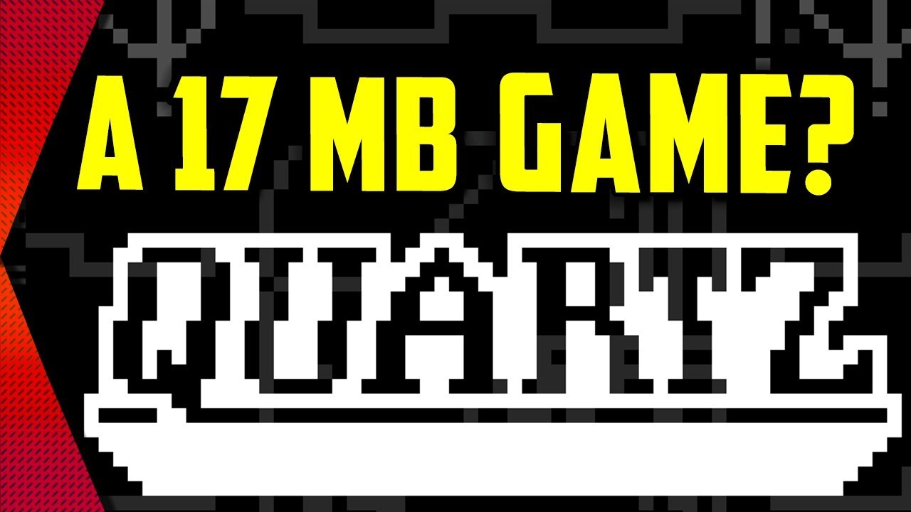 Quartz - BEST CHALLENGING RETRO SCI-FI PLATFORMER (ONLY 17 MB!) | MGQ Ep. 303