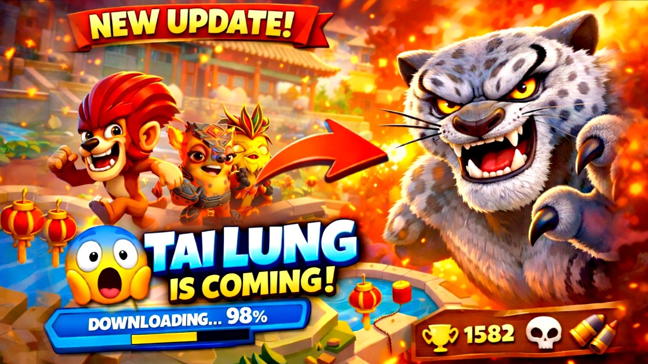 Tai Lung Arrived in Zooba! New Update