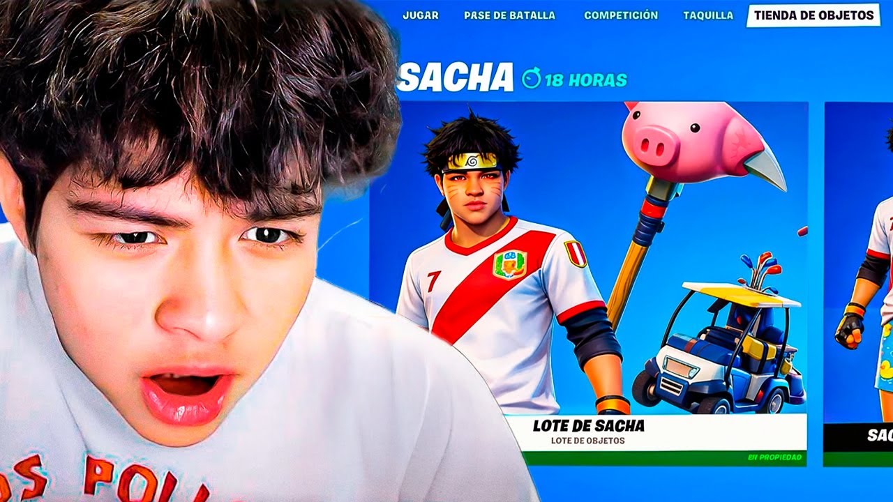 TENDRÉ una SKIN en FORTNITE 😮- Sachauzumaki
