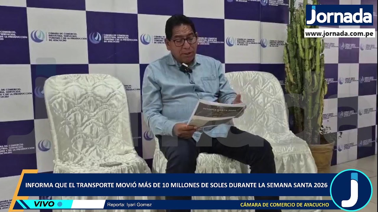 C&aacute;mara de Comercio de Ayacucho inform&oacute; que el transporte movi&oacute; mas de 10 millones de soles
