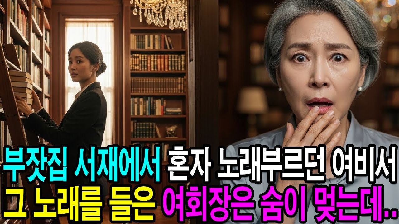부잣집 서재에서 혼자 노래부르던 여비서 그 노래를 들은 여회장은 숨이 멎는데..ㅣ감동사연ㅣ노후사연ㅣ사연라디오ㅣ오디오북