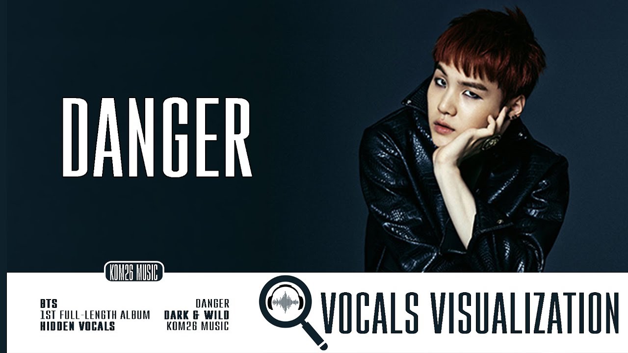 BTS ~ Danger ~ Hidden Vocals Visualization
