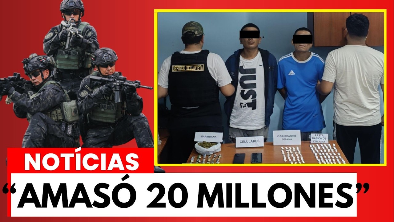 🛑TERROR EN LIMA NORTE: PNP Atrapa a 