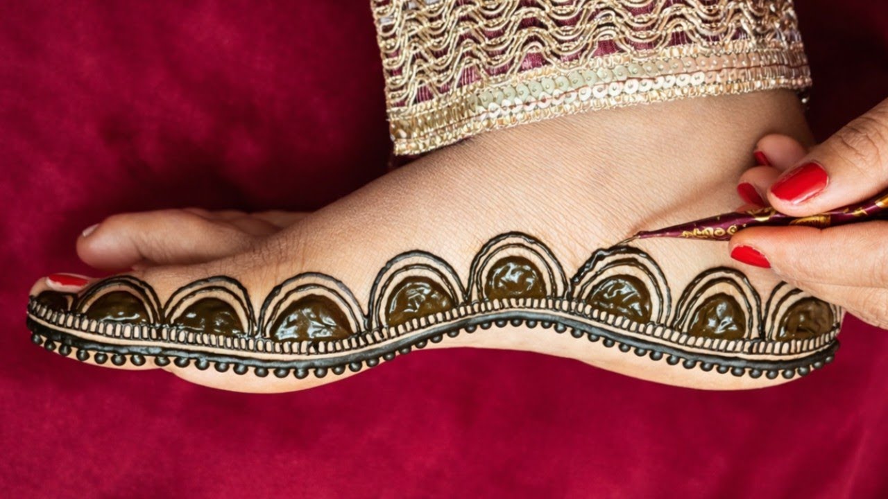 Very Easy Foot 👣 Mehndi Design | New Feet Mehndi Design | Pairon Ki Mehndi Ka Design | Mehndi Design