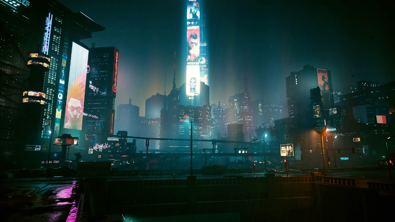 the best plan is no plan at all / synthwave @ japantown overlook / for studying / cyberpunk 2077