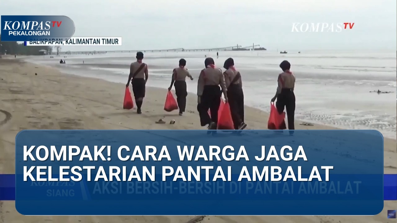 Jaga Pesisir! Aksi Nyata Pokdarwis Karya Bersih-Bersih & Tanam Mangrove di Ambalat