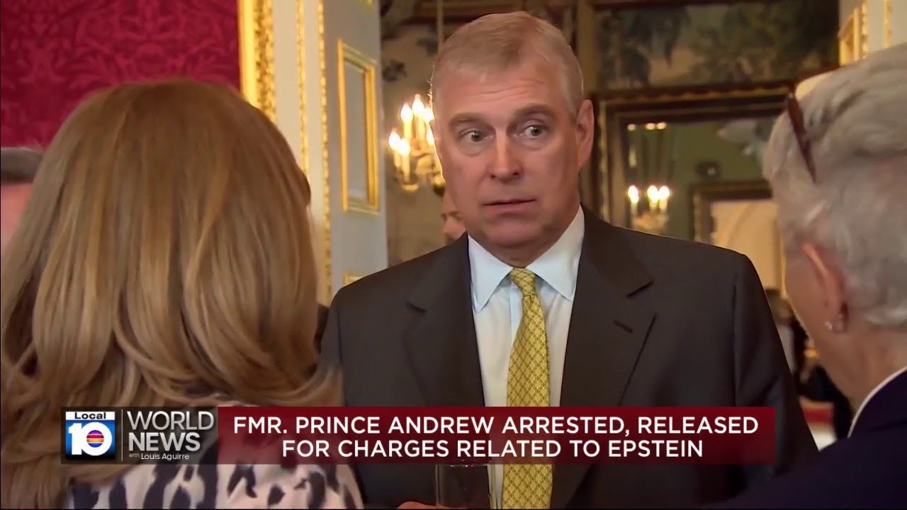 Former Prince Andrew facing charges related to Epstein files