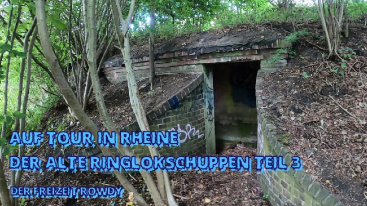 Lost Places Auf Tour in Rheine Der alte Ringlokschuppen Teil 3 großes Bahn Gelände