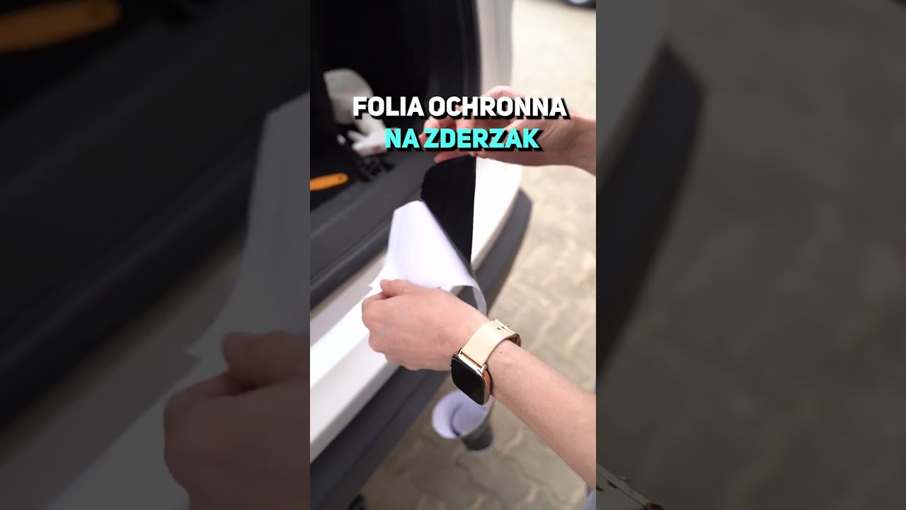 #shorts - Folia ochronna na zderzak