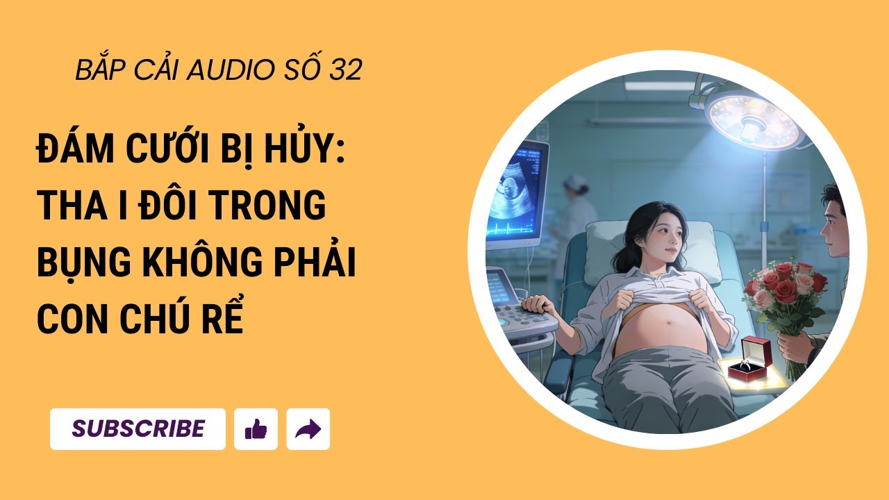 BẮP CẢI AUDIO SỐ 32 | Đám cưới bị hủy: tha i đôi trong bụng không phải con chú rể