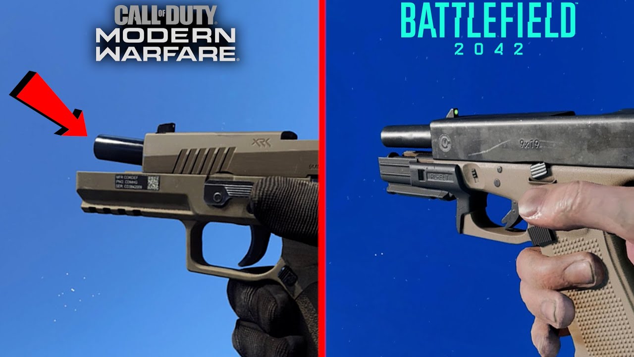 Call of Duty: Modern Warfare vs Battlefield 2042 - Attention to Detail Comparison