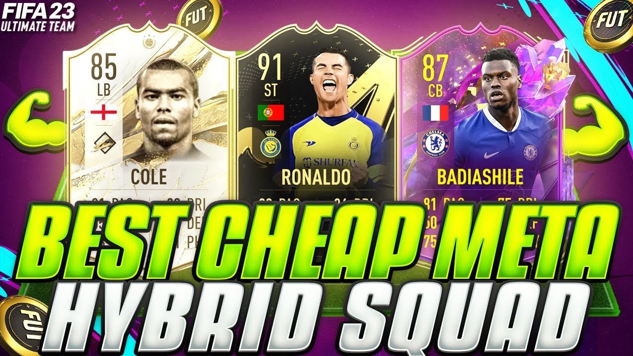 FIFA 23 |  BEST POSSIBLE CHEAP HYBRID TEAM 50K/100K/250K/500K !✅ | FUT 23 BEST SQUAD BUILDER