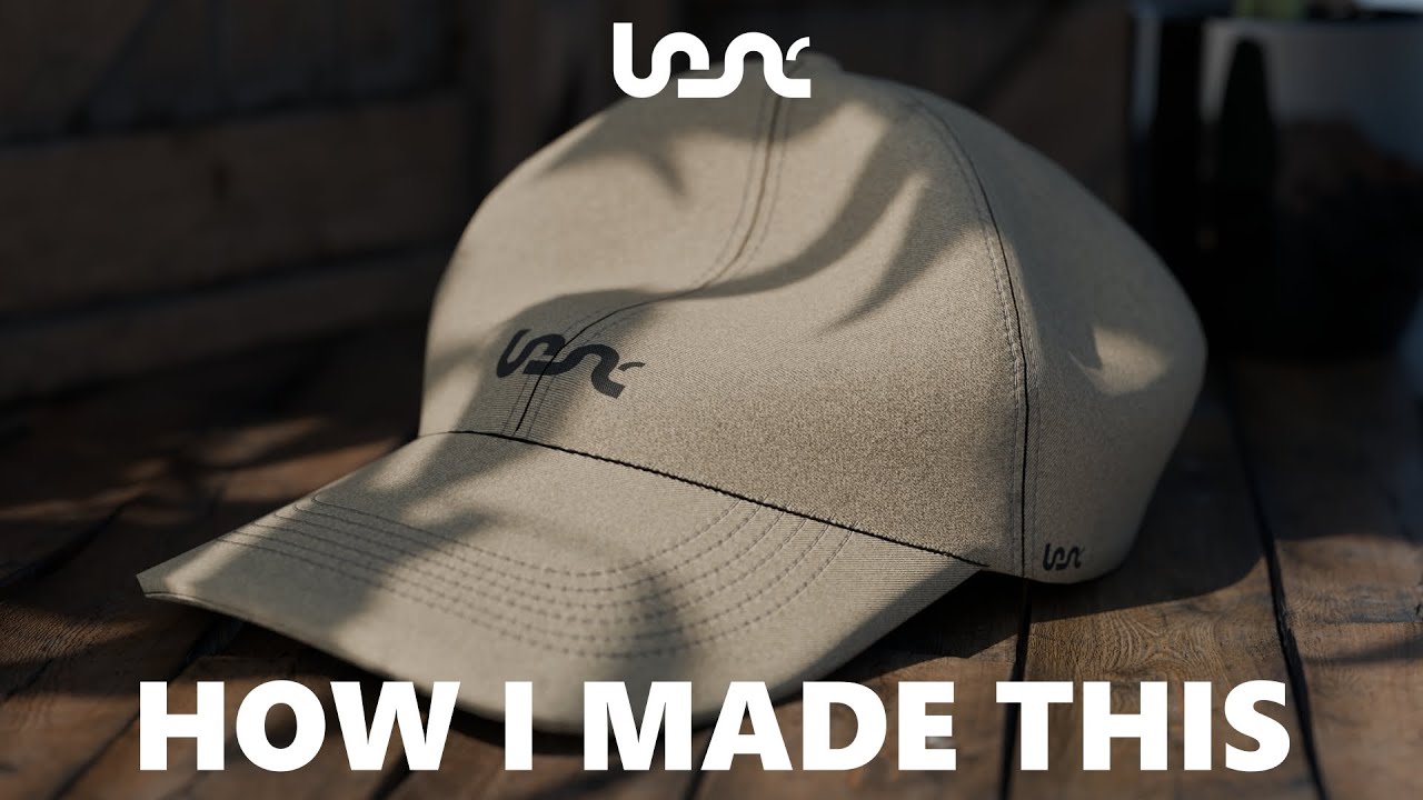 How I made this Realistic 3D Hat