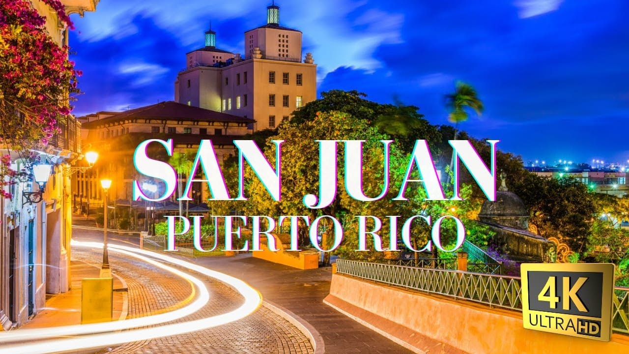 SAN JUAN PUERTO RICO - THE WALLED CITY - 4K AERIAL VIDEO 2025