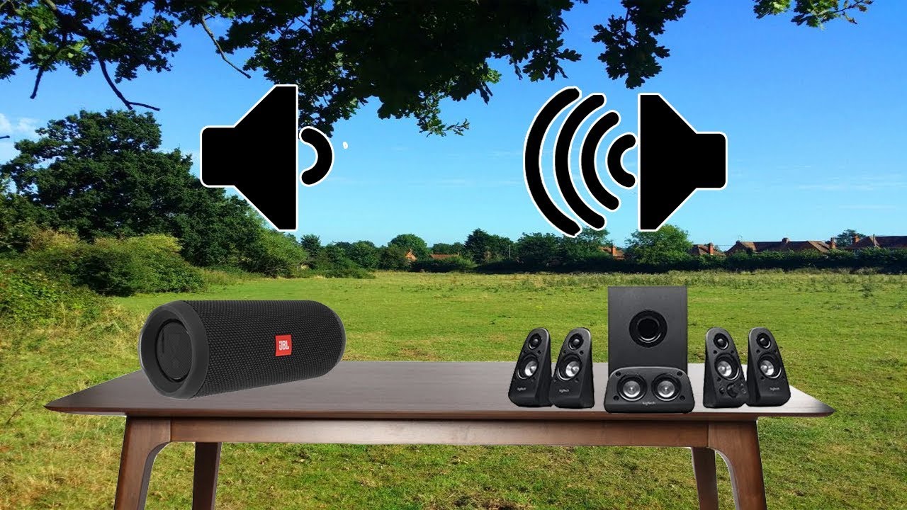 JBL Flip 4 vs Logitech Z506 surround sound
