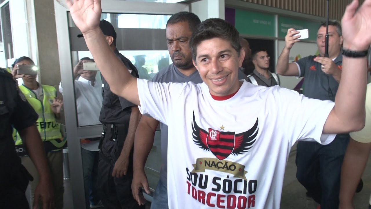 #MeDeuConca - Darío Conca chega ao Rio de Janeiro