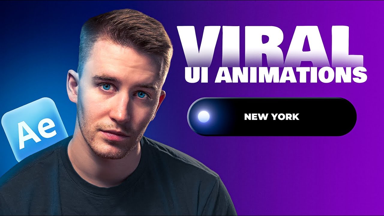 How to make Trending UI Animations in After Effects