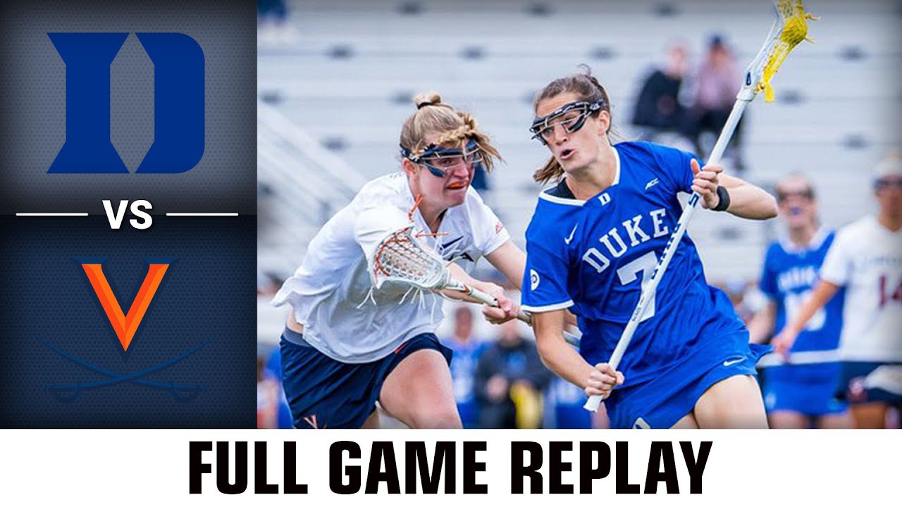 Duke vs. Virginia Full Game Replay | 2023 ACC Women's Lacrosse