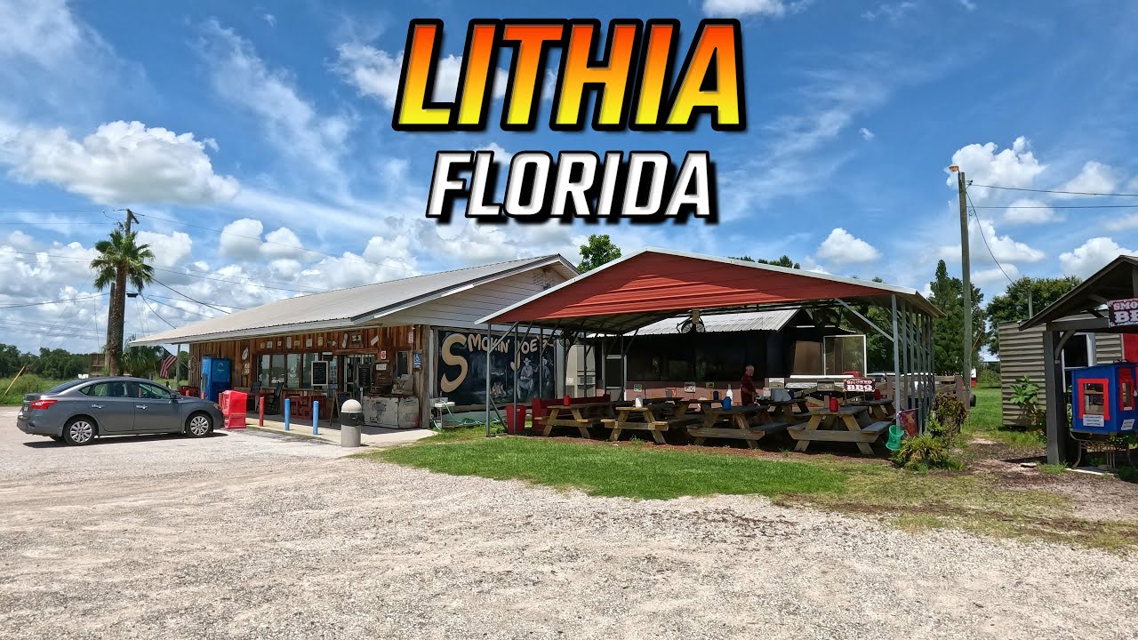 Lithia Florida Driving Through