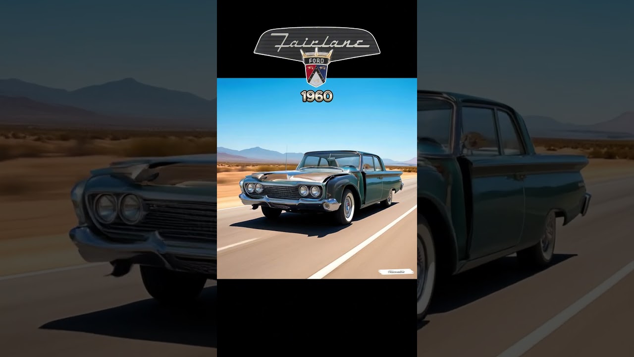 Ford Fairlane Evolution (1955&ndash;1970) | Thunderbolt, Cobra Jet