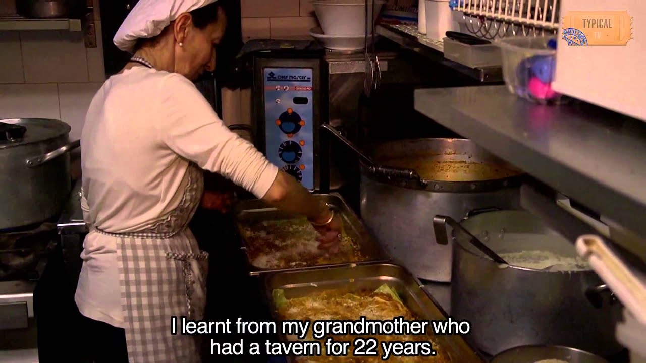 Typical Tv Enogastronomia TORTELLINI  BOLOGNASFOGLINA VALERIA NALDI via del Pratello 71 Bologna
