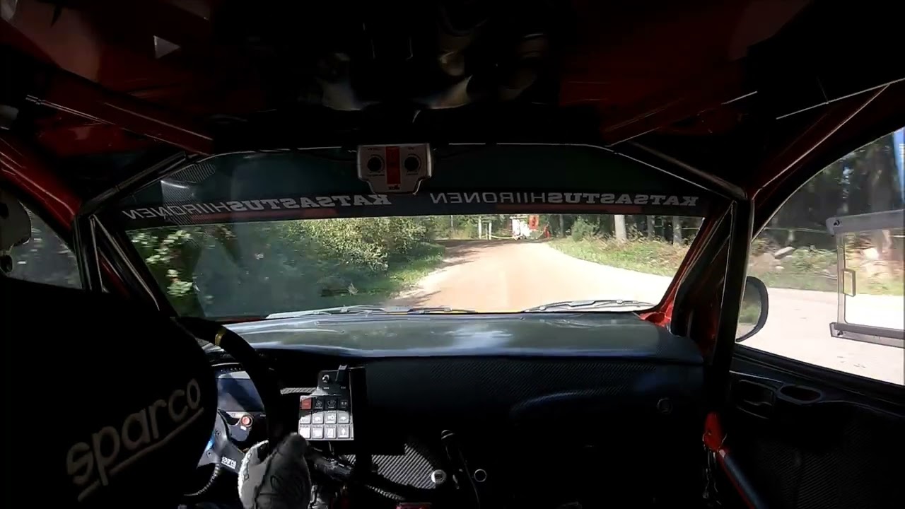 Transport Hosike Oy SM-Rallisprint Säkylä 2023, Juho Mäki-Tammela, incar