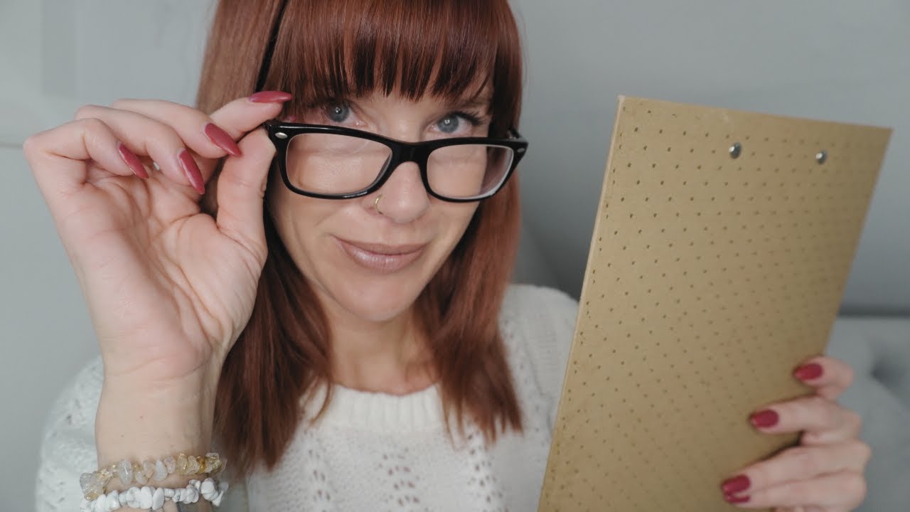 ASMR Entspanntes Erstgespräch bei deiner Therapeutin ( German Roleplay )