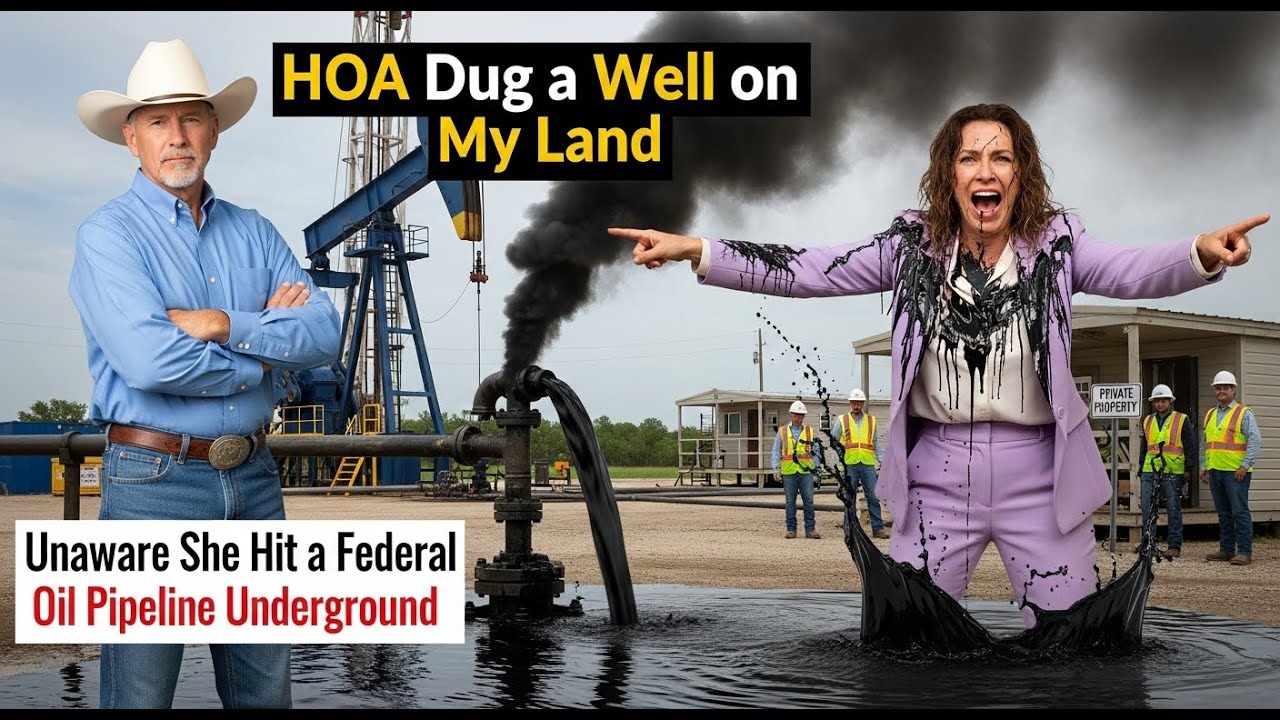 HOA Dug a Well on My Land, Unaware She Hit a Federal Oil Pipeline Underground