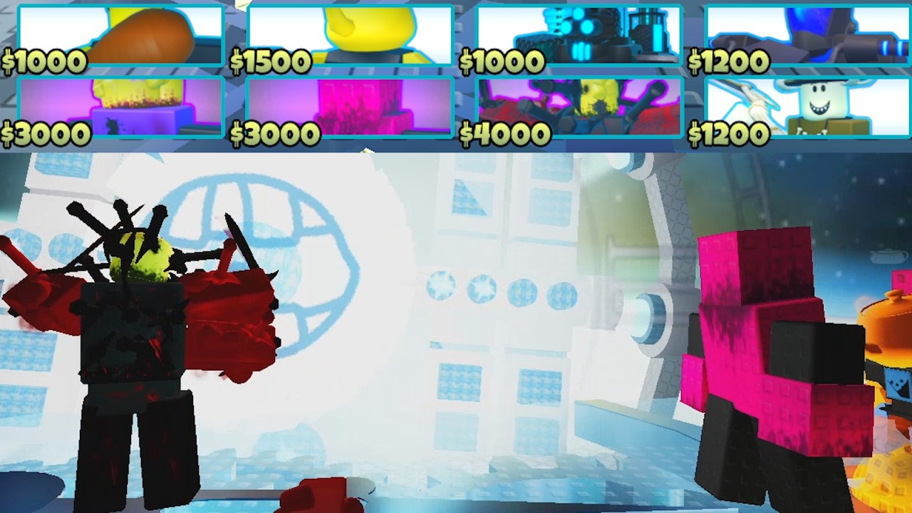 Doing bosses with expensive units (the battle bricks)
