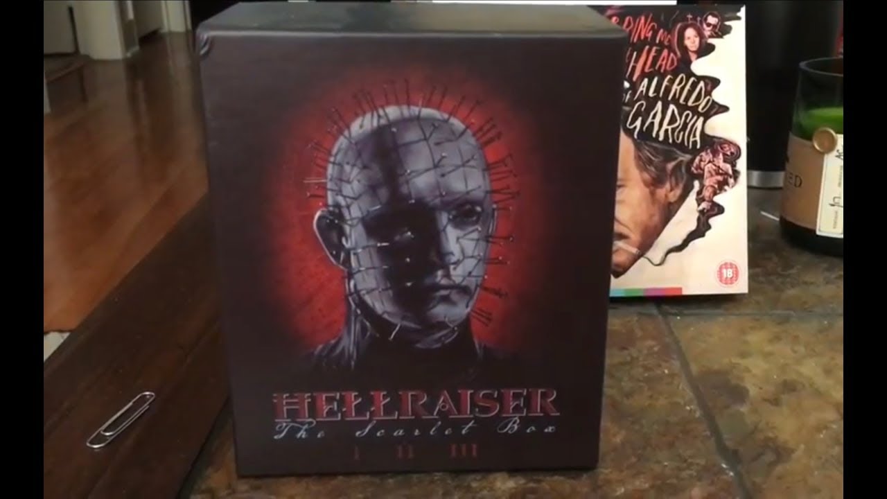 Hellraiser The Scarlet Box Bluray Unboxing (Arrow Video)