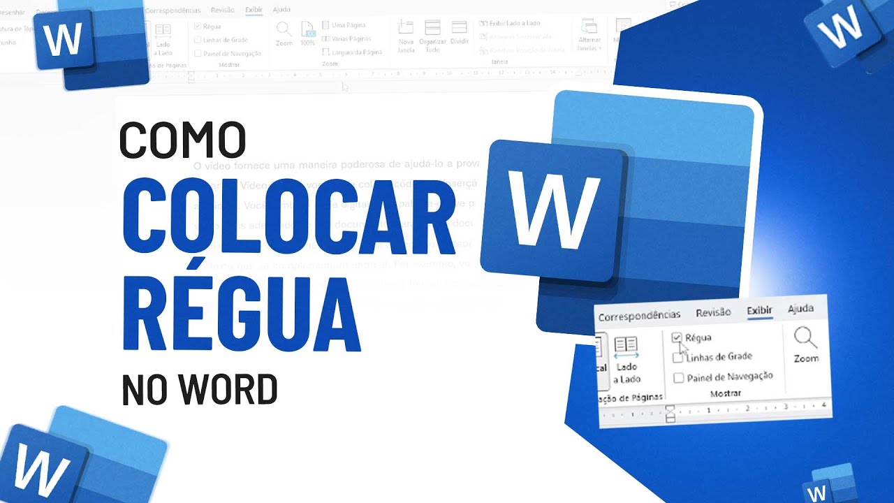 Como Colocar ou Exibir RÉGUA no Word [Tutorial Prático] Passo a Passo