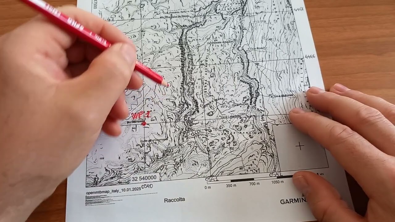 Trovare un punto su una mappa avendo le coordinate UTM