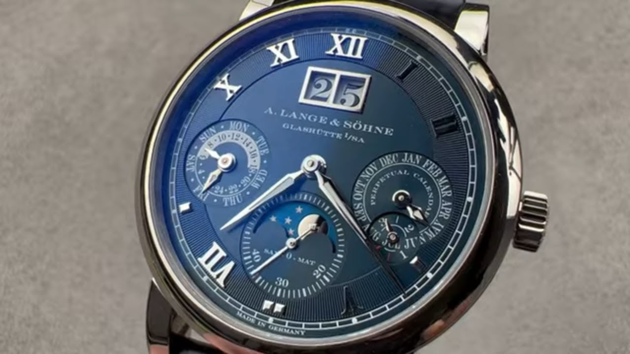 A. Lange & Söhne Langematik Perpetual 20th Anniversary 310.028E A. Lange & Söhne Watch Review