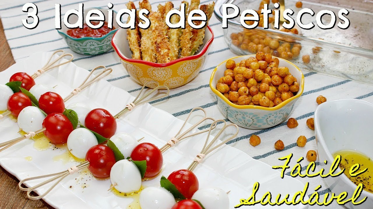 3 Petiscos Fáceis e Saudáveis (e Low Carb) Para a Copa do Mundo  | Menu de Nutri