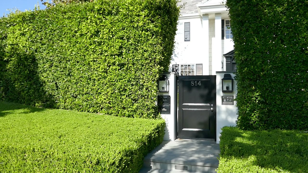 Actor H. B. Warner Former Home House Beverly Hills California USA September 2021 The King of Kings